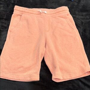 Old Navy Peach Terry Pull-On Shorts with Drawstring